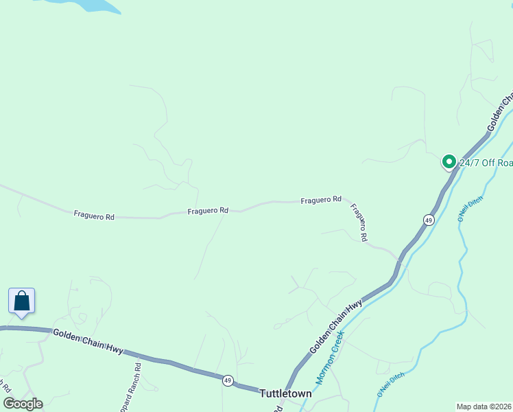 map of restaurants, bars, coffee shops, grocery stores, and more near 9300 Fraguero Road in Sonora