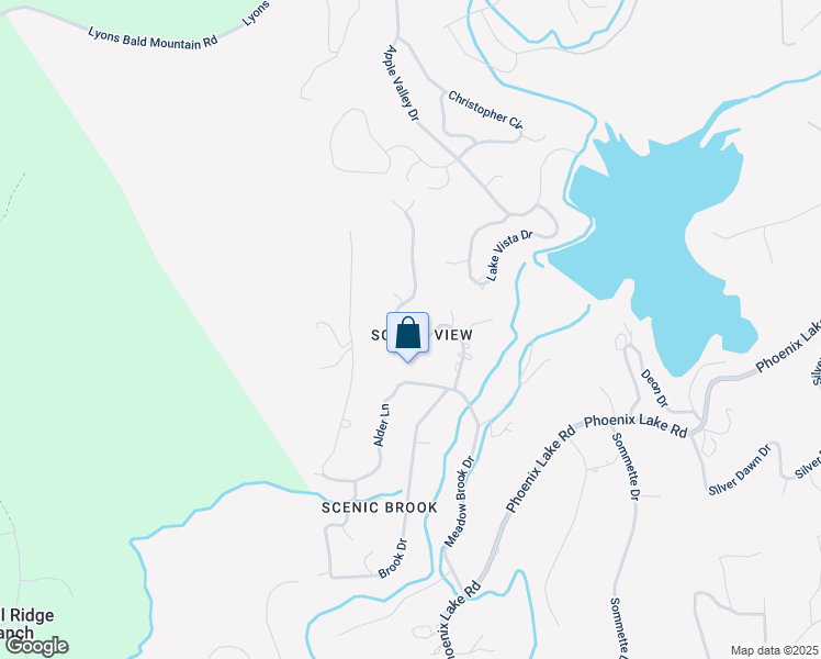 map of restaurants, bars, coffee shops, grocery stores, and more near 20677 Lower Hillview Drive in Sonora