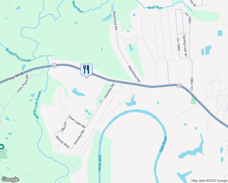 map of restaurants, bars, coffee shops, grocery stores, and more near 149 Westwind Way in Shepherdsville