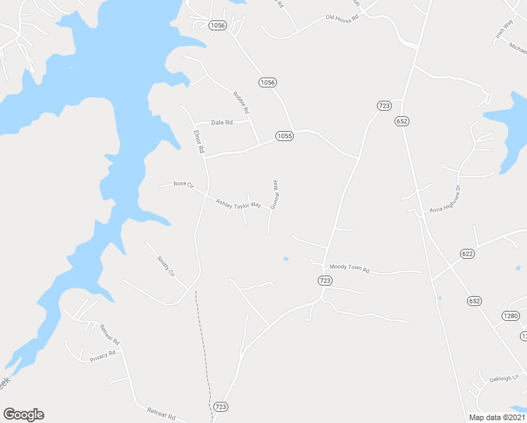 map of restaurants, bars, coffee shops, grocery stores, and more near 190 Ashley Taylor Way in Bumpass