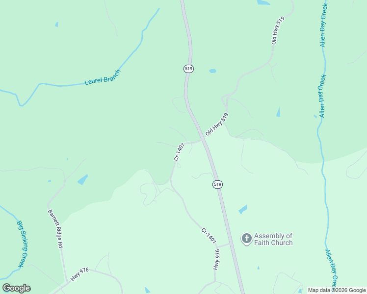 map of restaurants, bars, coffee shops, grocery stores, and more near 558 Cr-1401 in West Liberty