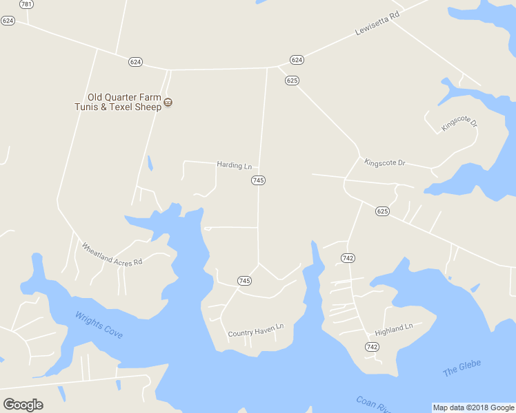 map of restaurants, bars, coffee shops, grocery stores, and more near Doctors Point Road in Lottsburg