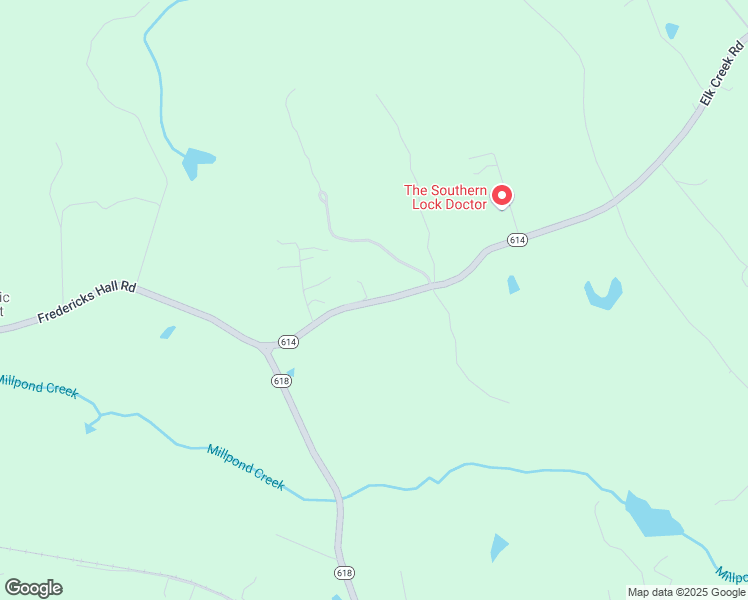 map of restaurants, bars, coffee shops, grocery stores, and more near 281 Elk Creek Road in Mineral