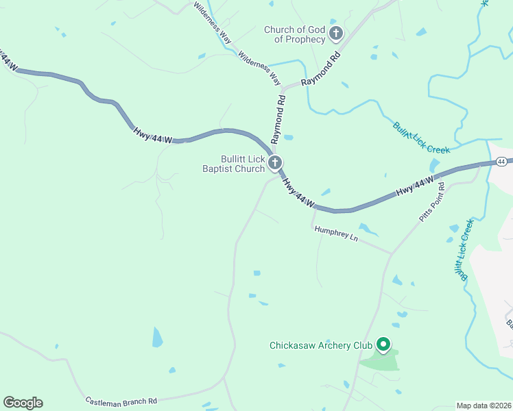 map of restaurants, bars, coffee shops, grocery stores, and more near 385 Castleman Branch Road in Shepherdsville