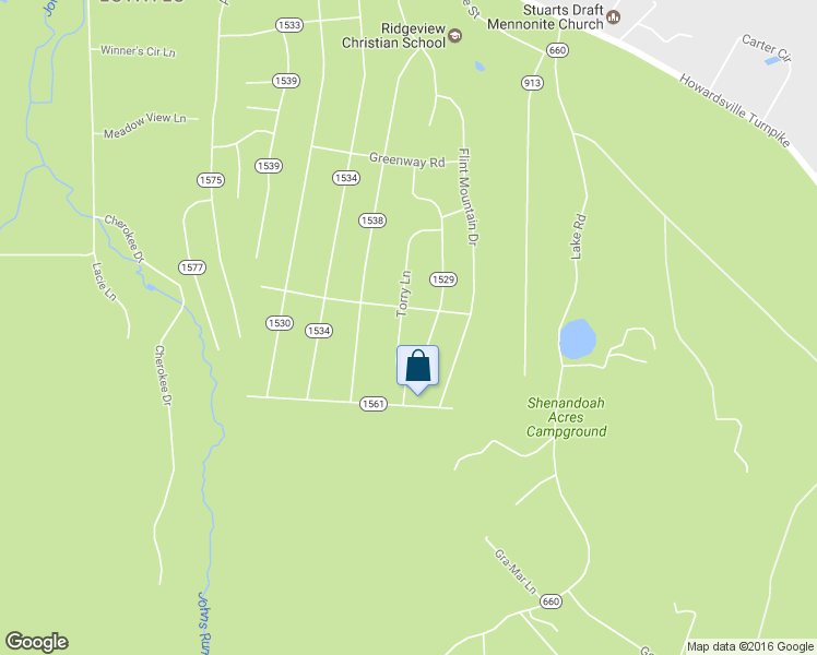 map of restaurants, bars, coffee shops, grocery stores, and more near 132 Torry Lane in Stuarts Draft