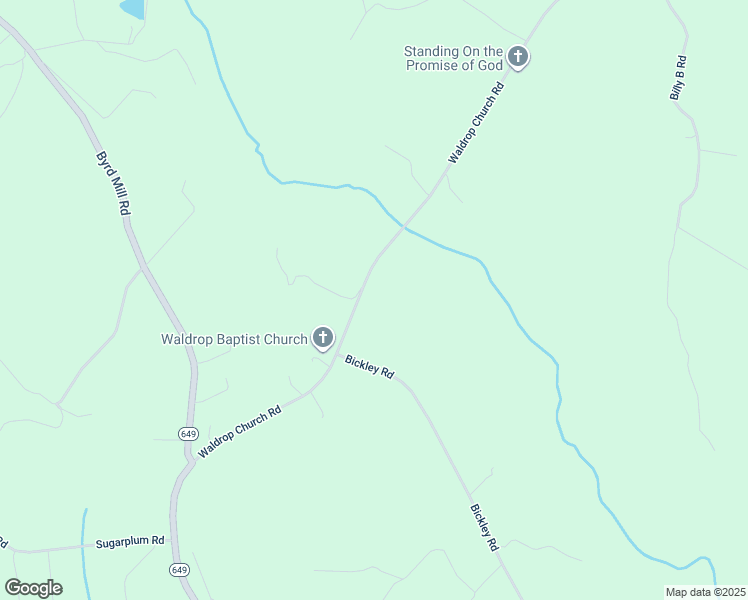 map of restaurants, bars, coffee shops, grocery stores, and more near 608 Waldrop Church Road in Louisa