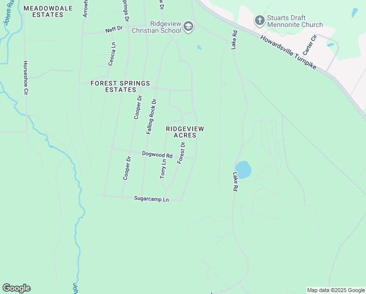 map of restaurants, bars, coffee shops, grocery stores, and more near 535 State Route 1529 in Stuarts Draft