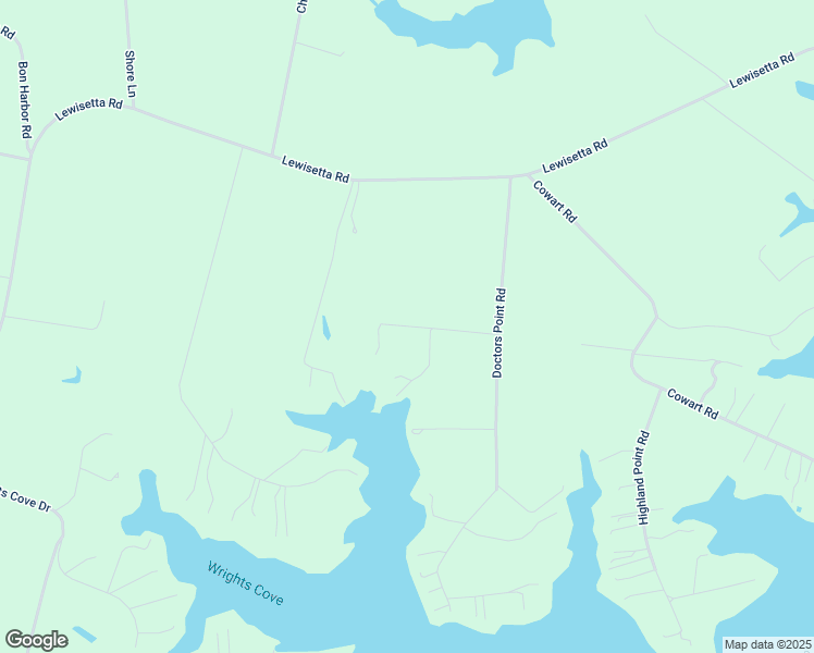 map of restaurants, bars, coffee shops, grocery stores, and more near 143 Harding Lane in Lottsburg