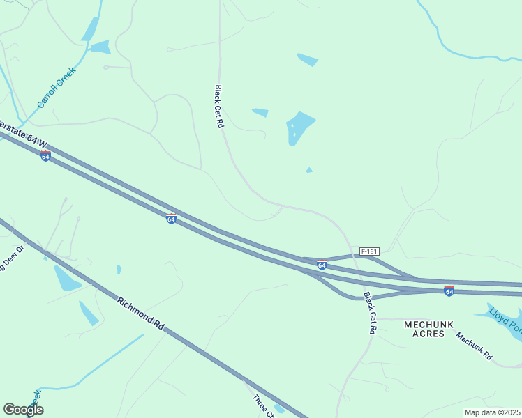 map of restaurants, bars, coffee shops, grocery stores, and more near 1075 Black Cat Rd in Albemarle