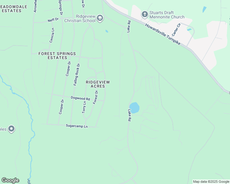 map of restaurants, bars, coffee shops, grocery stores, and more near 202 Dodge Street in Stuarts Draft