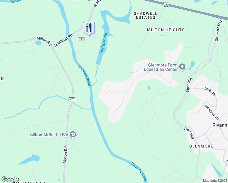 map of restaurants, bars, coffee shops, grocery stores, and more near 1358 Queenscroft in Keswick