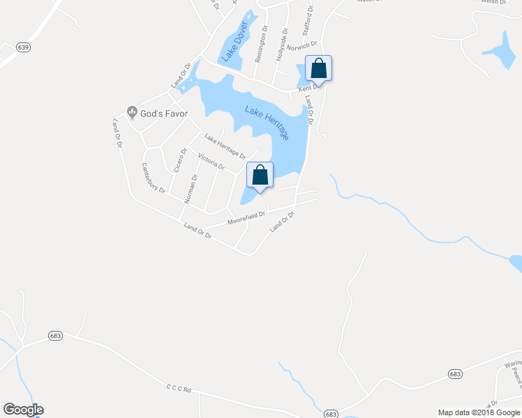 map of restaurants, bars, coffee shops, grocery stores, and more near 81 Glass Cove in Ruther Glen