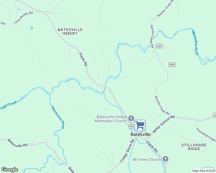 map of restaurants, bars, coffee shops, grocery stores, and more near in Batesville