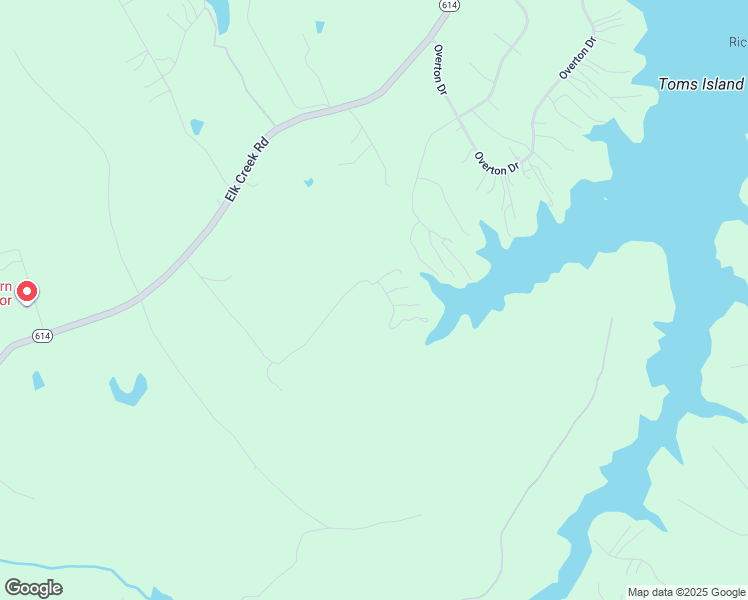 map of restaurants, bars, coffee shops, grocery stores, and more near 684 Mariners Roost in Mineral