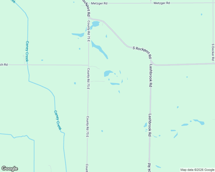 map of restaurants, bars, coffee shops, grocery stores, and more near 2100 County Road 75 East in Boonville