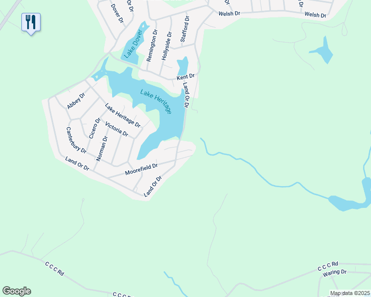 map of restaurants, bars, coffee shops, grocery stores, and more near 75 Greenway Cove in Ruther Glen