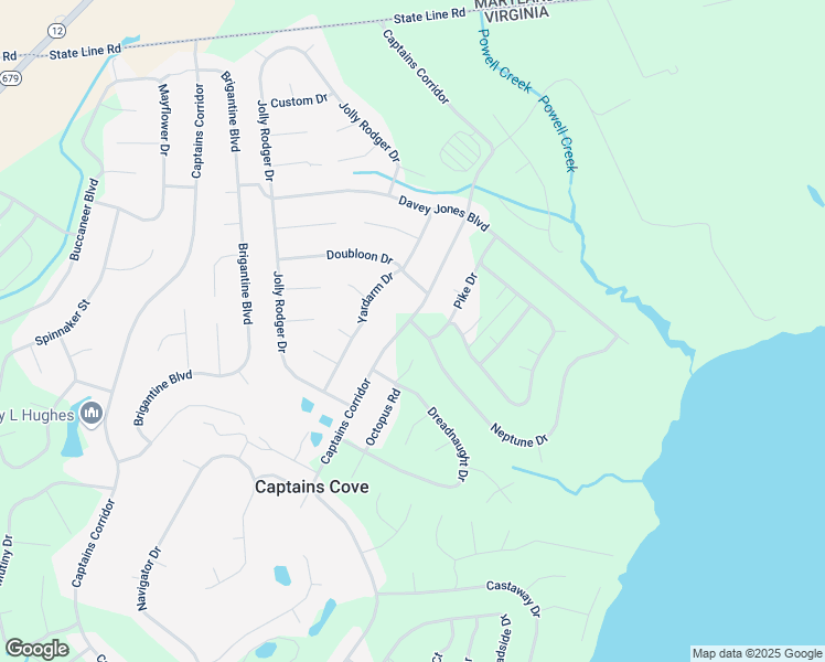 map of restaurants, bars, coffee shops, grocery stores, and more near 37400 Neptune Drive in Greenbackville
