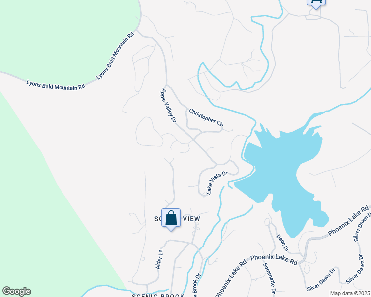 map of restaurants, bars, coffee shops, grocery stores, and more near 20930 O'Brien Court in Sonora