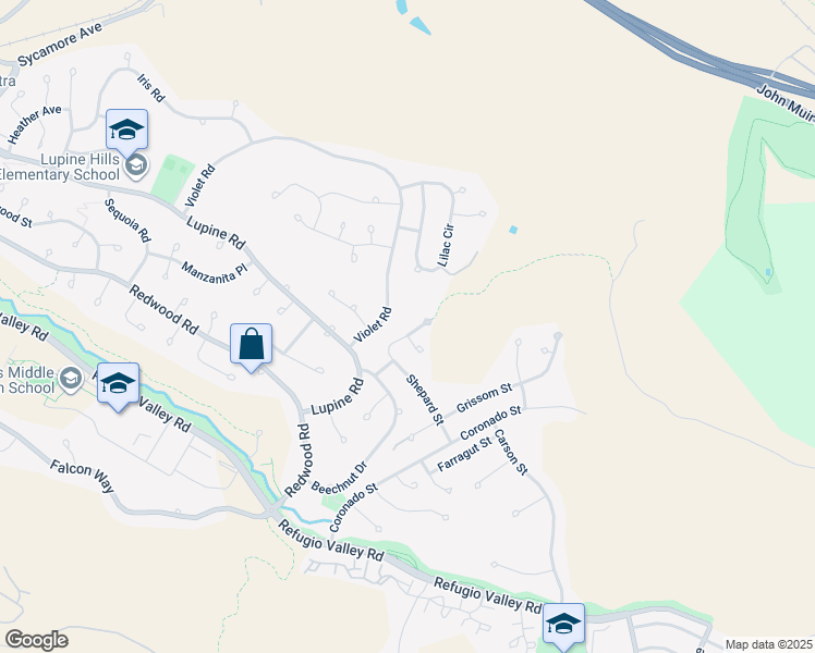 map of restaurants, bars, coffee shops, grocery stores, and more near 217 Shepard Street in Hercules