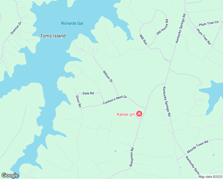 map of restaurants, bars, coffee shops, grocery stores, and more near 95 Wilson Street in Bumpass