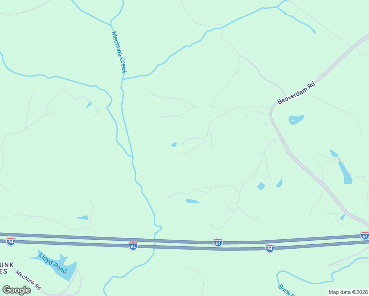 map of restaurants, bars, coffee shops, grocery stores, and more near 1128 Beaverdam Road in Keswick