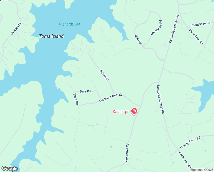 map of restaurants, bars, coffee shops, grocery stores, and more near 95 Wilson Street in Bumpass