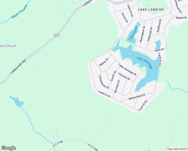 map of restaurants, bars, coffee shops, grocery stores, and more near 208 Land Or Drive in Ruther Glen