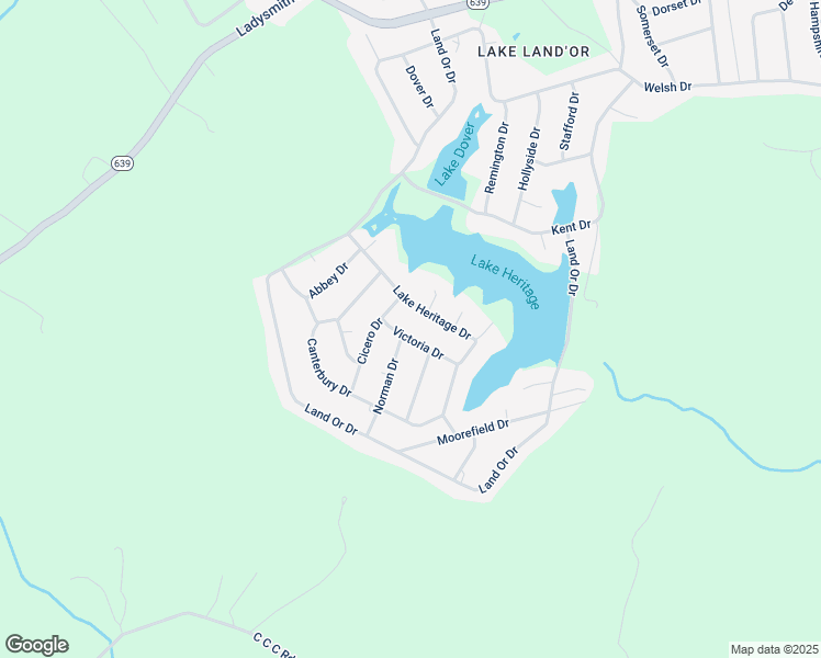 map of restaurants, bars, coffee shops, grocery stores, and more near 204 Victoria Drive in Ruther Glen