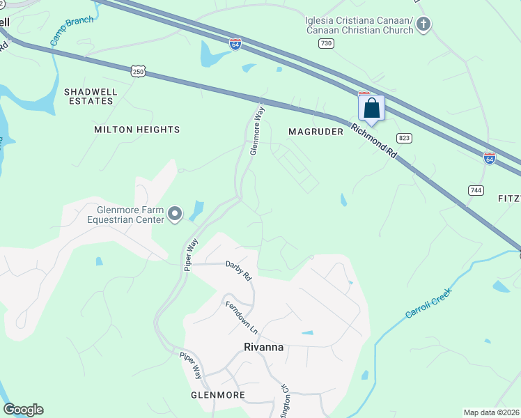 map of restaurants, bars, coffee shops, grocery stores, and more near 1192 Ashton Rd in Albemarle