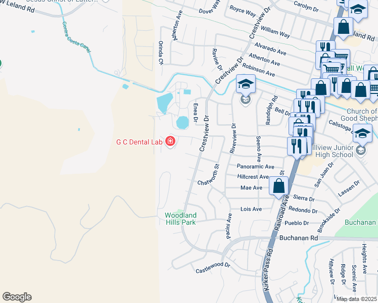map of restaurants, bars, coffee shops, grocery stores, and more near 308 Kingsberry Place in Pittsburg