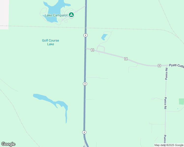 map of restaurants, bars, coffee shops, grocery stores, and more near County Road 4 in Percy