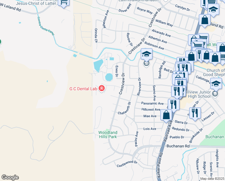 map of restaurants, bars, coffee shops, grocery stores, and more near 308 Kingsberry Place in Pittsburg