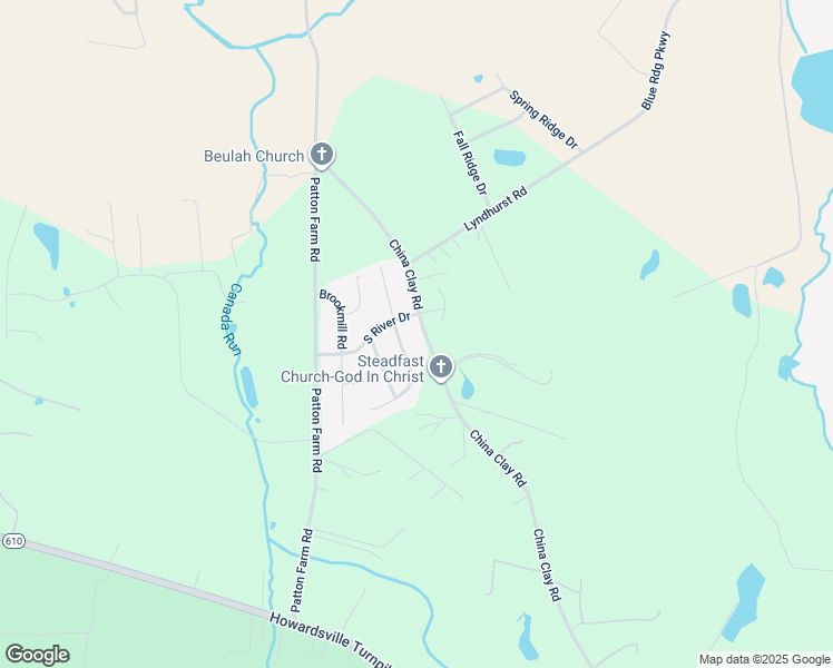 map of restaurants, bars, coffee shops, grocery stores, and more near 177 China Clay Road in Stuarts Draft