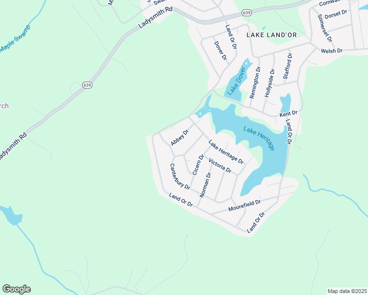 map of restaurants, bars, coffee shops, grocery stores, and more near 755 Canterbury Drive in Ruther Glen
