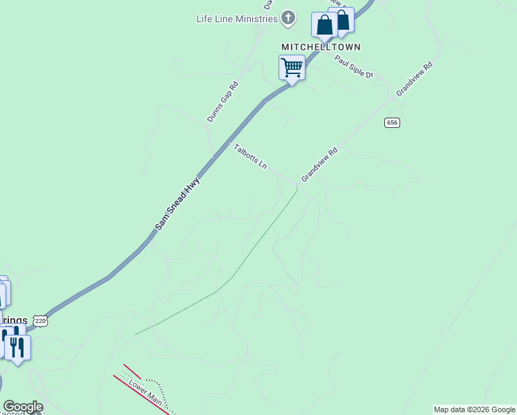 map of restaurants, bars, coffee shops, grocery stores, and more near 2-98 Deepwood Ln in Bath