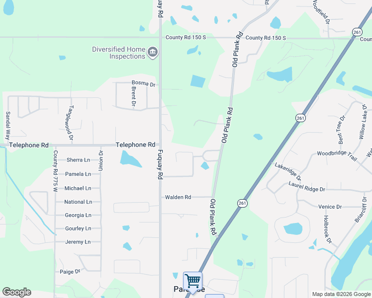 map of restaurants, bars, coffee shops, grocery stores, and more near 7122 Wedgewood Drive in Newburgh