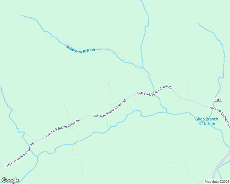 map of restaurants, bars, coffee shops, grocery stores, and more near 1050 State Highway 1715 in Martha