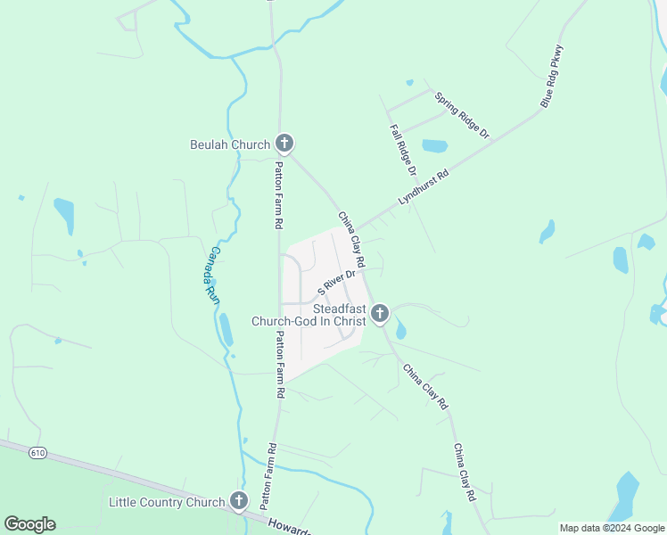 map of restaurants, bars, coffee shops, grocery stores, and more near 114 Canton Lane in Stuarts Draft