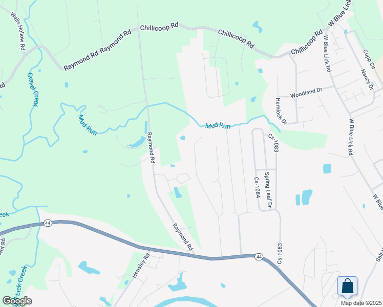 map of restaurants, bars, coffee shops, grocery stores, and more near 609 River Oaks Drive in Shepherdsville