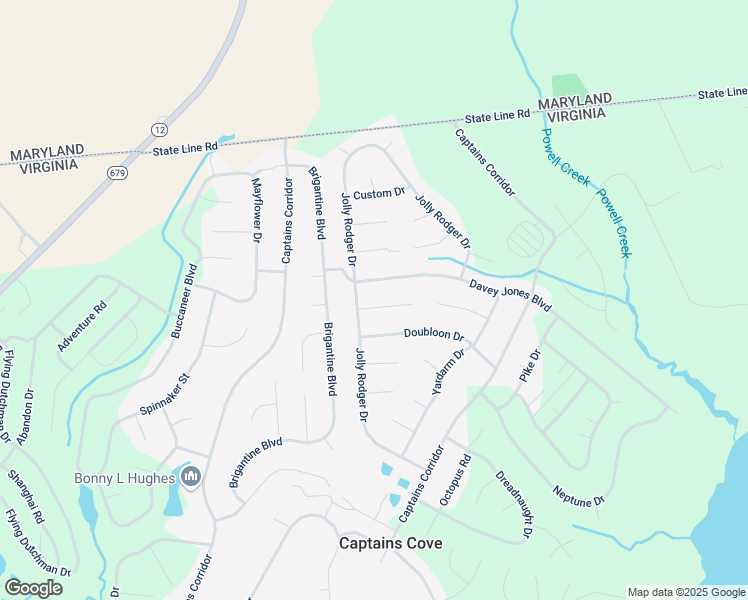 map of restaurants, bars, coffee shops, grocery stores, and more near 37257 Barracuda Court in Greenbackville