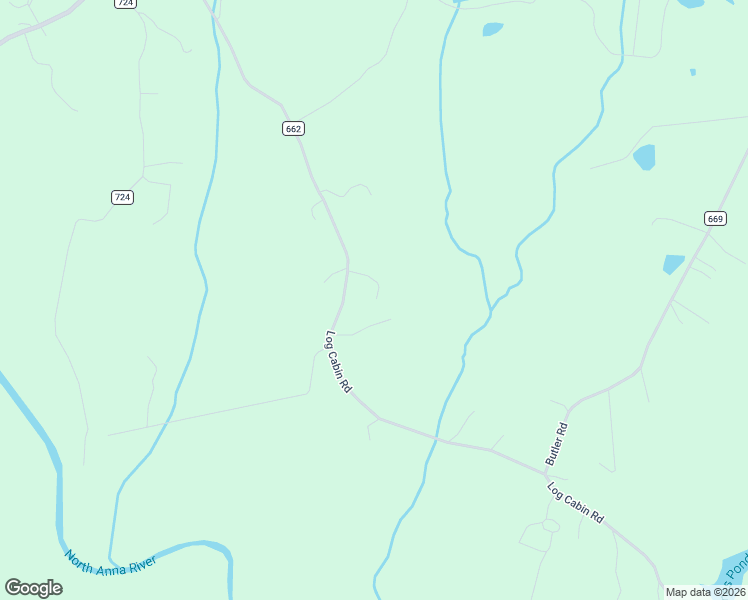 map of restaurants, bars, coffee shops, grocery stores, and more near 1735 Log Cabin Road in Beaverdam