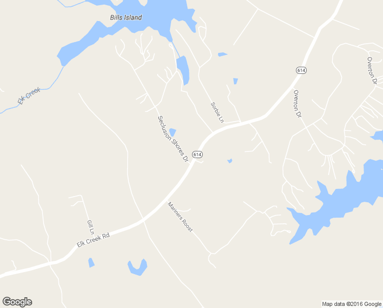 map of restaurants, bars, coffee shops, grocery stores, and more near 32 Seclusion Shores Drive in Mineral