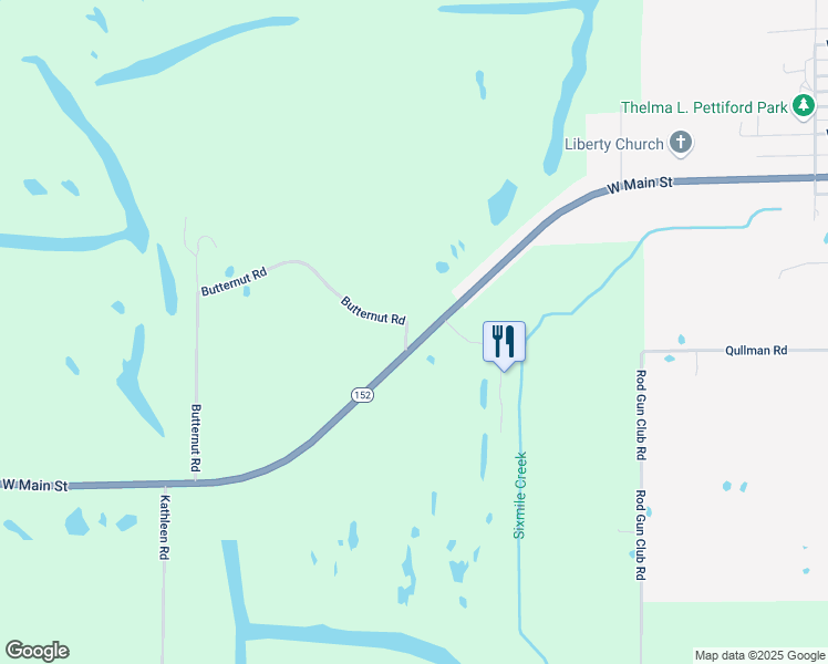 map of restaurants, bars, coffee shops, grocery stores, and more near 7275-7309 West Main Street in Du Quoin