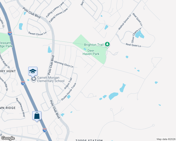 map of restaurants, bars, coffee shops, grocery stores, and more near 1935-1997 Deer Haven Lane in Lexington