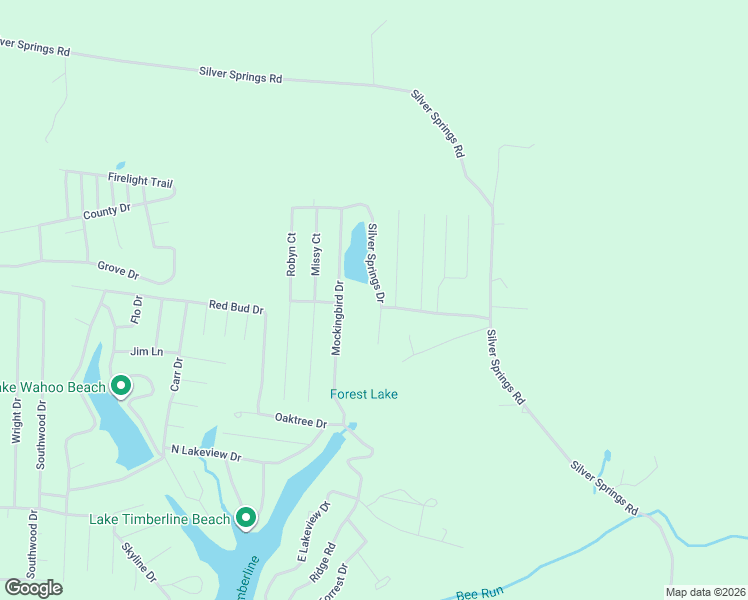 map of restaurants, bars, coffee shops, grocery stores, and more near 2198 Silver Springs Drive in Bonne Terre