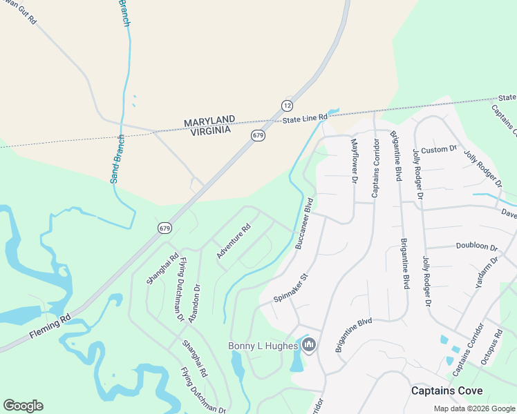 map of restaurants, bars, coffee shops, grocery stores, and more near Shanghai Road in New Church