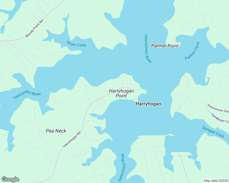 map of restaurants, bars, coffee shops, grocery stores, and more near 2997 Harryhogan Road in Callao