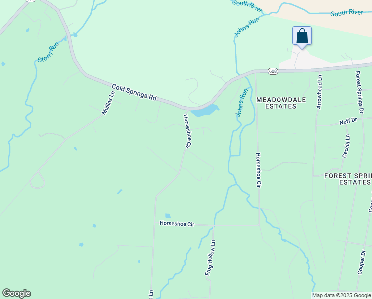 map of restaurants, bars, coffee shops, grocery stores, and more near 49 Fruit Tree Lane in Stuarts Draft