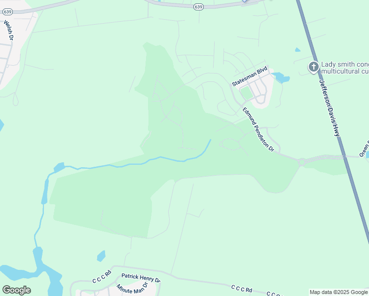 map of restaurants, bars, coffee shops, grocery stores, and more near 7106 Braxton Court in Ruther Glen