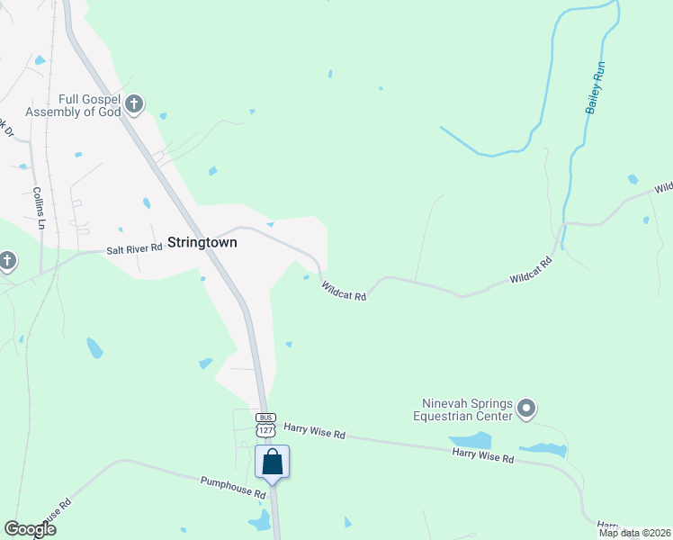 map of restaurants, bars, coffee shops, grocery stores, and more near 1057 Wildcat Road in Lawrenceburg